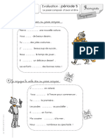 Eval Conjugaison Pe Riode 5 BDG