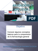 Introduccion A La Farmacologia