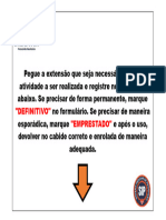 Aviso Formulário Extensões