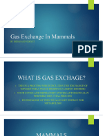 Gas Exchange in Mammals