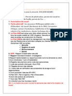 Liste Des Documents Indispensables