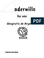 Cuadernillo 3er Año Geografia