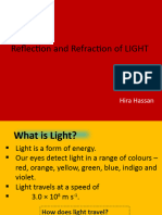 Reflection and Refraction of Light