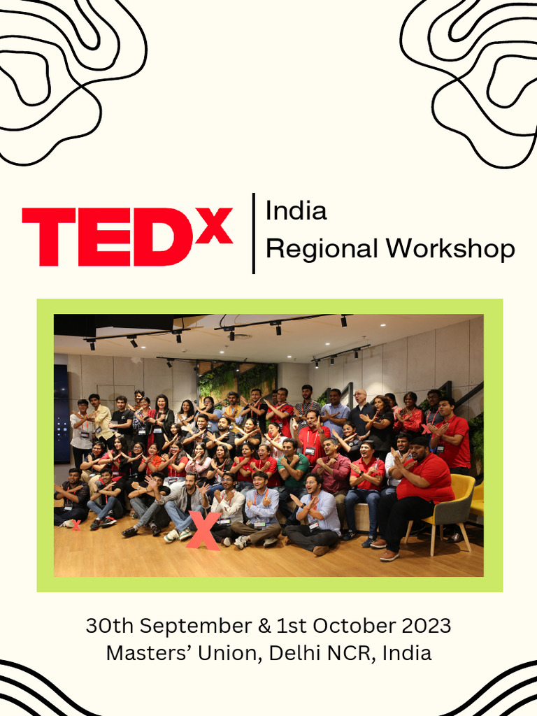 TEDx India Organizer Workshop Insights | PDF | Brand | Camera