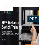 HPE Mellanox Switch Training, Part 1
