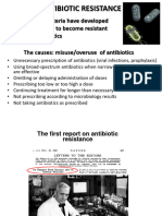 ANTIBIOTIC RESISTANCE MECHANISMS