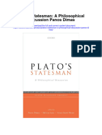 Platos Statesman A Philosophical Discussion Panos Dimas All Chapter