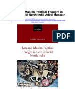Download Law And Muslim Political Thought In Late Colonial North India Adeel Hussain full chapter