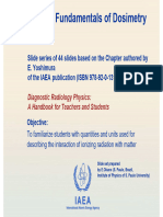 Fundamentals of Dosimetry