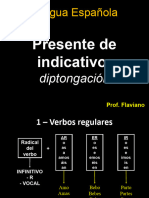 Presente de Indicativo - Diptongación