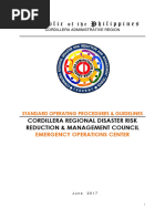 RDRRMC CAR EOC SOPs and Guidelines