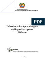 FICHA COMPLETA DE PORTUGUES 7a Classe