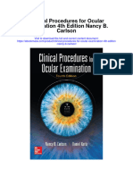 Download Clinical Procedures For Ocular Examination 4Th Edition Nancy B Carlson full chapter