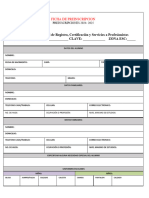 Ficha de Inscripcion 2024-2025 N