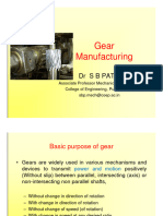 Gear Manufacturing (Compatibility Mode)