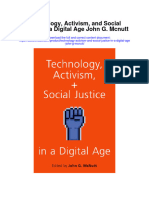 Download Technology Activism And Social Justice In A Digital Age John G Mcnutt full chapter