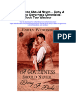 Download A Governess Should Never Deny A Duke The Governess Chronicles Book Two Windsor full chapter