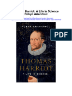 Thomas Harriot A Life in Science Robyn Arianrhod All Chapter