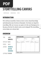 DesignABetterBusiness - Tools - Storytelling Canvas