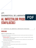 LP1 Diagnosticul de Laborator: Al Infecțiilor Produse de Stafilococi