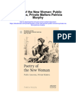 Poetry of The New Woman Public Concerns Private Matters Patricia Murphy All Chapter
