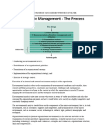 The Basic Steps of The Strategic Management Process