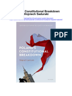 Polands Constitutional Breakdown Wojciech Sadurski All Chapter