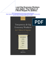 Temporary and Gig Economy Workers in China and Japan The Culture of Unequal Work Huiyan Fu Editor Full Chapter