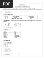 Exp-2 Basic Matrix