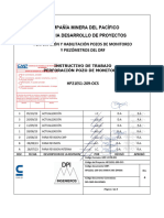 HP21ES1-209-OCS-9900-K-INS-DPI004_Instructivo Perforación Pozo de Monitoreo DPI-INS-005_Rev4
