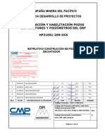 HP21ES1-209-OCS-9900-K-INS-DPI009 - Instructivo Construcción de Pozo Decantador DPI-IT-014 - Rev 1
