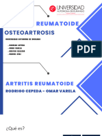 Reuma Artritis y Osteoartritis