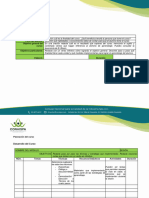 Planeación Del Curso