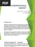 ENTREPRENEURIAL MINDSET Chapter 1v2