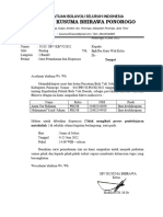 Surat Dispen Sekolah Shila Kapolres Cup