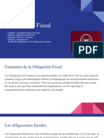 Obligacion Fiscal Derecho Fiscal