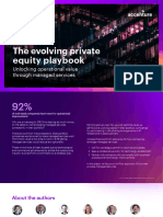 Accenture As PE Unlocking Operational Value Through Managed Services