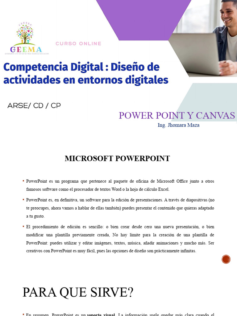 Powerpoint y Canvas | PDF | Microsoft PowerPoint | Informática