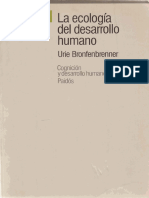 Bronfenbrenner (1987) - Ecologia Desarrollo Humano