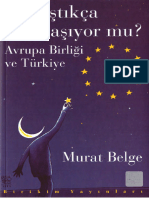 Murat Belge - Yaklaştıkça Uzaklaşıyor Mu - Avrupa Birliği Ve Türkiye