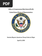 Niger Report