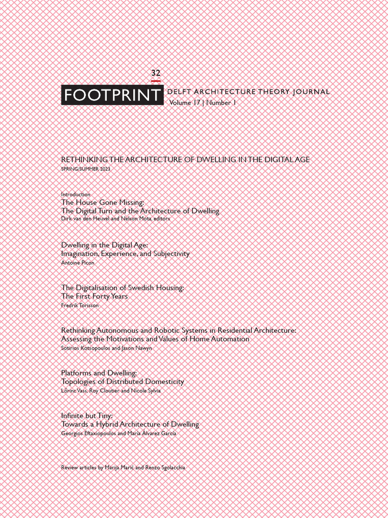 Footpoint-Rethinking The Architecture of The Dwelling in The Digital ...