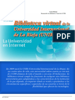 Biblioteca Virtual: Universidad Internacional de La Rioja (UNIR)