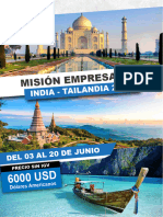 Mision Empresarial India Tailandia 2024