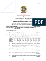 HBE 2303  ADVANCED STATISTICS FOR ECONOMISTS