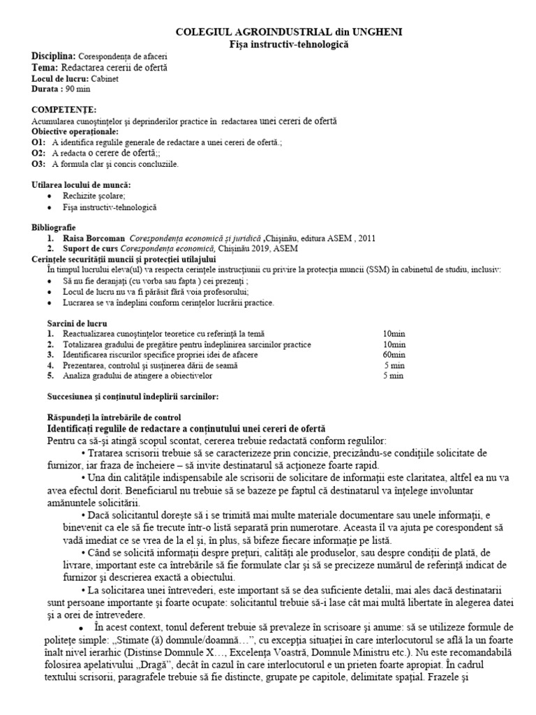 Fisa 6 | PDF