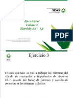 Electricidad - Unidad 4 - Ejercicio 3.6-3.8