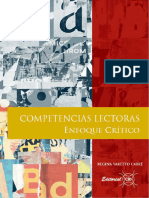 Competencias Lectoras, Enfoque Crítico