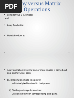 Mathematical Tools in DIP - 2