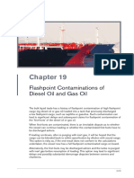 Flashpoint Contaminations of Diesel Oil and Gas Oil